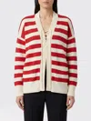 Ermanno Scervino カーディガン  レディース カラー レッド In Red