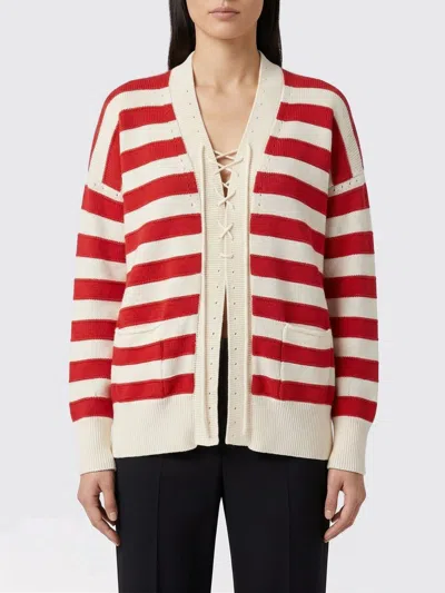 Ermanno Scervino カーディガン  レディース カラー レッド In Red