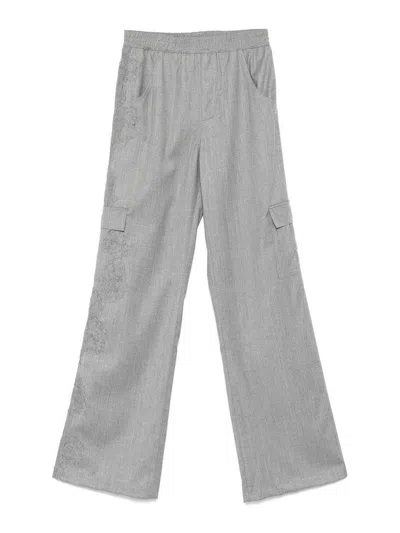 ERMANNO SCERVINO CARGO TROUSERS