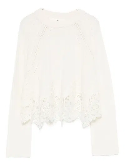 ERMANNO SCERVINO ERMANNO SCERVINO CASHMERE CREWNECK SWEATER