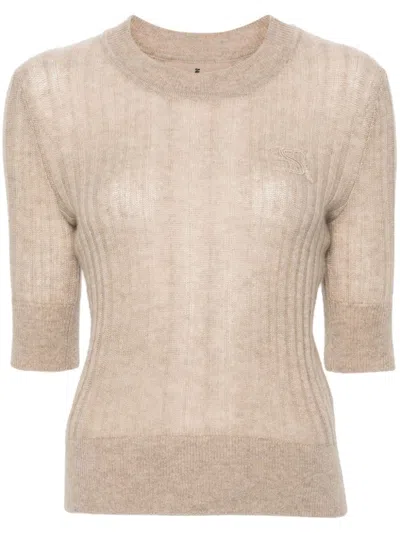 Ermanno Scervino Cashmere Jumper In Neutrals