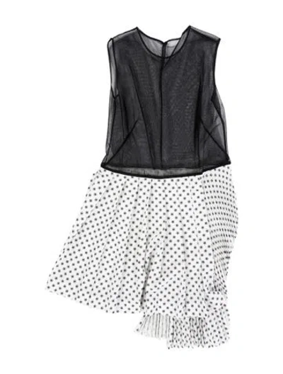 Pre-owned Ermanno Scervino Cashmere Mini Dress In White