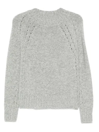 Ermanno Scervino Cashmere Sweater In Gray