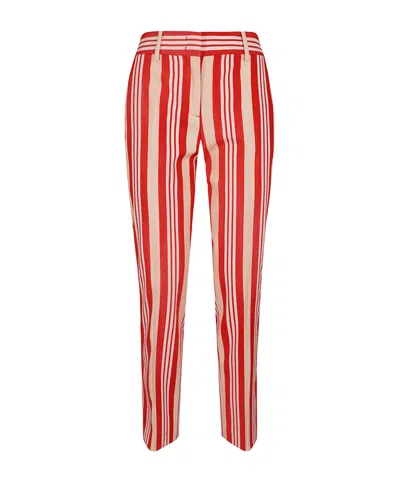 ERMANNO SCERVINO ERMANNO SCERVINO HIGH-WAIST STRIPED PANTS