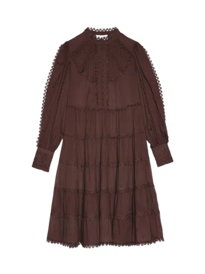 Ermanno Scervino Casual Woman Clothes  - Dress - Brown