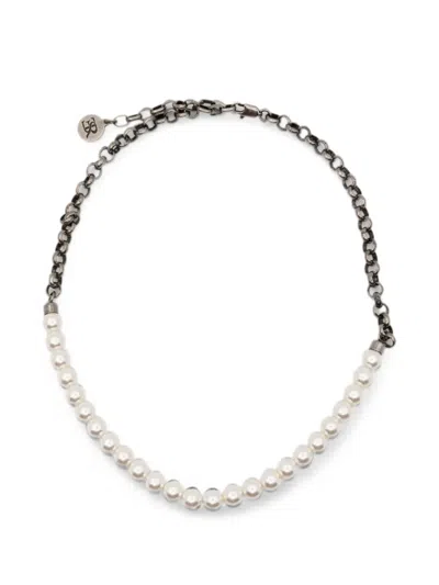 Ermanno Scervino Chain Necklace In Metallic