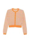 Ermanno Scervino Check-pattern Cropped Cardigan In Multi