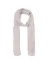 Ermanno Scervino Check-pattern Scarf In Neutral