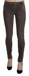 Ermanno Scervino Low Waist Skinny Slim Trouser Cotton Jeans