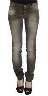 Ermanno Scervino Women   Wash Cotton Blend Slim Fit Jeans