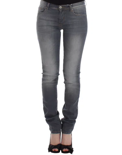 Ermanno Scervino Stretch Denim Jeans In Gray