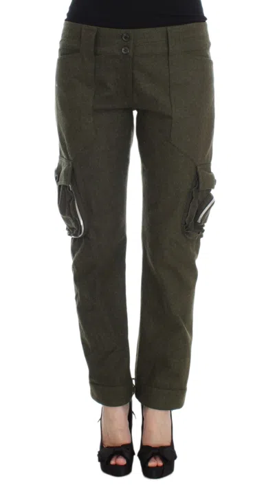 Ermanno Scervino Cotton Cargo Cargo Pants In Green
