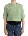 Ermanno Scervino Women   Cropped Knit Sweater