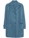 Ermanno Scervino Felted Coat In M4504
