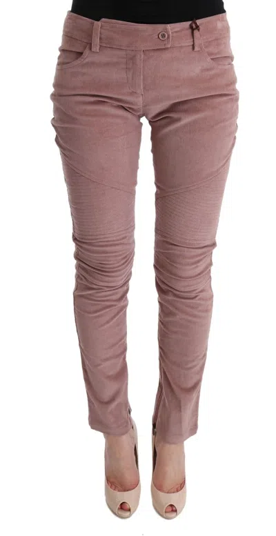 Ermanno Scervino Viscose Blend Trousers In Pink