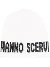 Ermanno Scervino Classic White Knit Beanie In White
