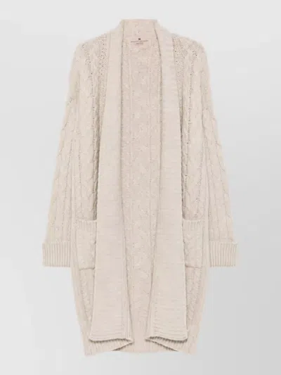 Ermanno Scervino Coat In Neutral