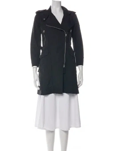 Pre-owned Ermanno Scervino Coat In Blue