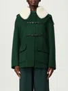 Ermanno Scervino Coat  Woman Color Green In Green