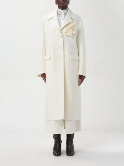 Ermanno Scervino Coat  Woman Color White In Weiss