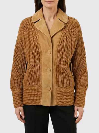 Ermanno Scervino コート  レディース カラー ダブグレー In Brown