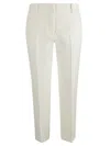 ERMANNO SCERVINO CONCEALED FITTED TROUSERS