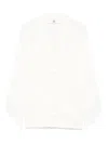 Ermanno Scervino Cotton Cardigan In White