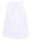 Ermanno Scervino Cotton Long Skirt In Multi