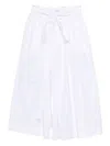 Ermanno Scervino Cotton Long Skirt In White