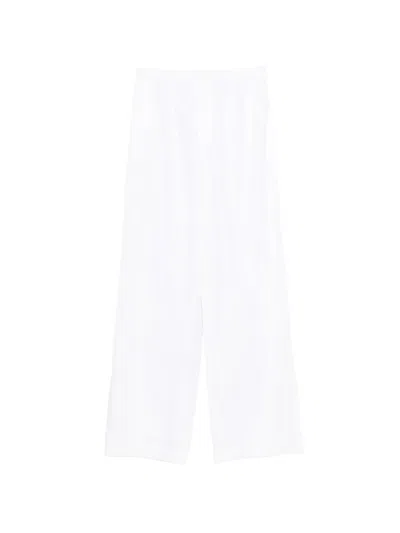 Ermanno Scervino Cotton Pants In White