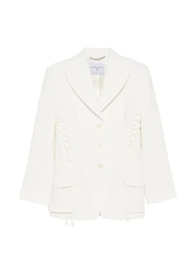 Ermanno Scervino Cotton Polo Shirt In Neutral