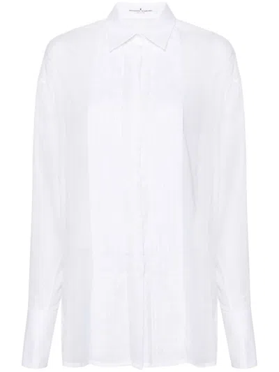 Ermanno Scervino Cotton Shirt In White