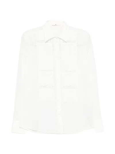 Ermanno Scervino Cotton Shirt In White