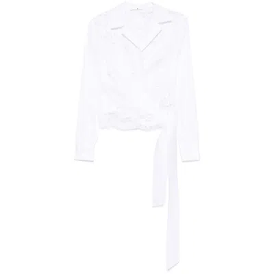 Ermanno Scervino Cotton Shirts In White