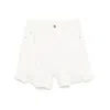 Ermanno Scervino Bermuda Shorts Frayed Hem Detail