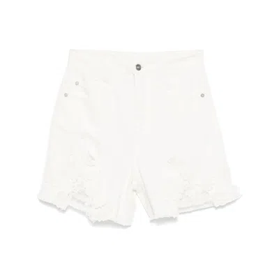 ERMANNO SCERVINO COTTON SHORTS