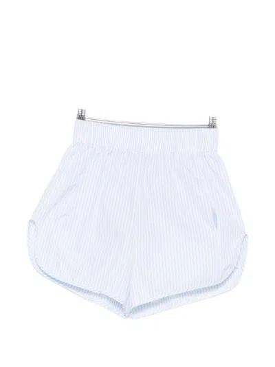 Ermanno Scervino Cotton Shorts In Blue