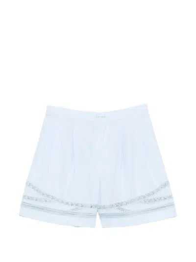 Ermanno Scervino Cotton Shorts In Pink