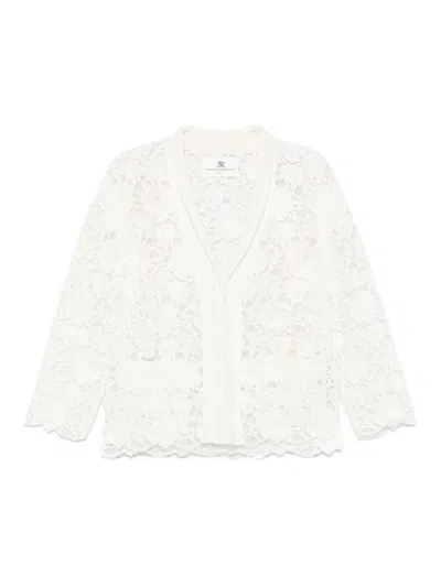 Ermanno Scervino Cardigan In Beige