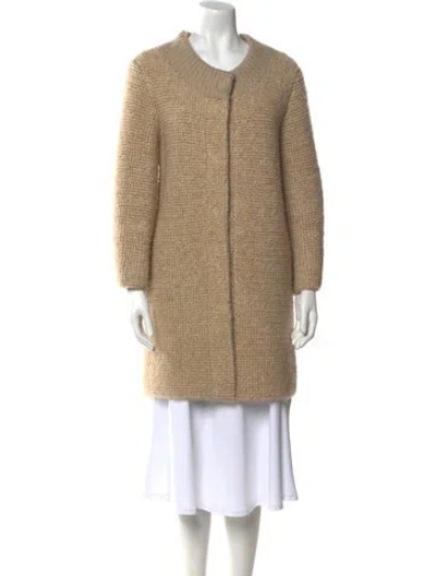 Pre-owned Ermanno Scervino Crew Neck Sweater In Neutral