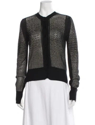 Pre-owned Ermanno Scervino Crew Neck Sweater W/ Tags In Black