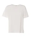 Ermanno Scervino Eyelet-embroidered Short-sleeve T-shirt In White