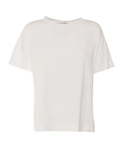 Ermanno Scervino Crew Neck T-shirt In White