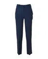 Ermanno Scervino Cropped Tailored Trousers In Black
