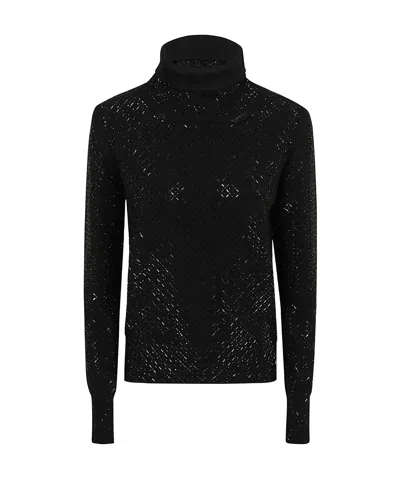 ERMANNO SCERVINO CRYSTAL-EMBELLISHED SWEATER