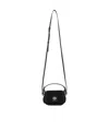 Ermanno Scervino Crystal Mini Shoulder Bag In Black