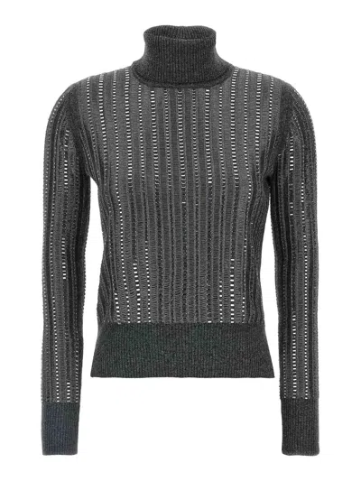 ERMANNO SCERVINO CÁRDIGAN - GRIS