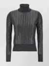 Ermanno Scervino Crystal Sweater Sweaters And Cardigans Gray