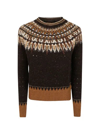 Ermanno Scervino Crystal-embellished Sweater In Multi