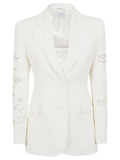 Ermanno Scervino Cut In White